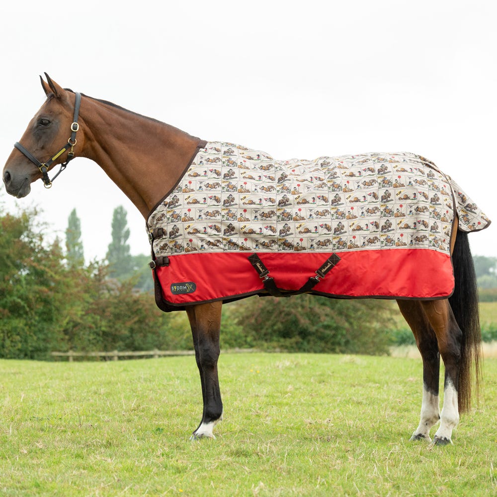 StormX Original 0 Turnout Rug - Thelwell Collection Comic Chaos image 1